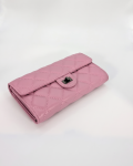 SHUCLUB Luxury Quilted Leather Chain-Strap Crossbody Clutch