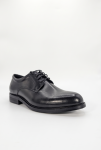 Shuclub Men’s Premium Black Leather Oxford Dress Shoes – Handmade Formal Footwear for Business and Weddings